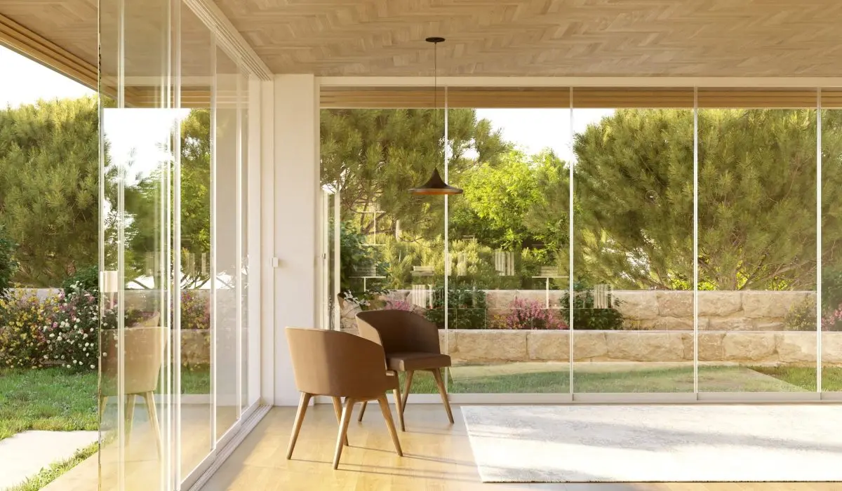 Visio Soglia Slide – système coulissant en verre · Galerie produit 2