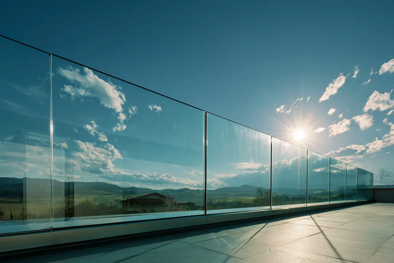 FS 3000 – Balustradă din sticlă cu profil de bază · Galerie de produs 3