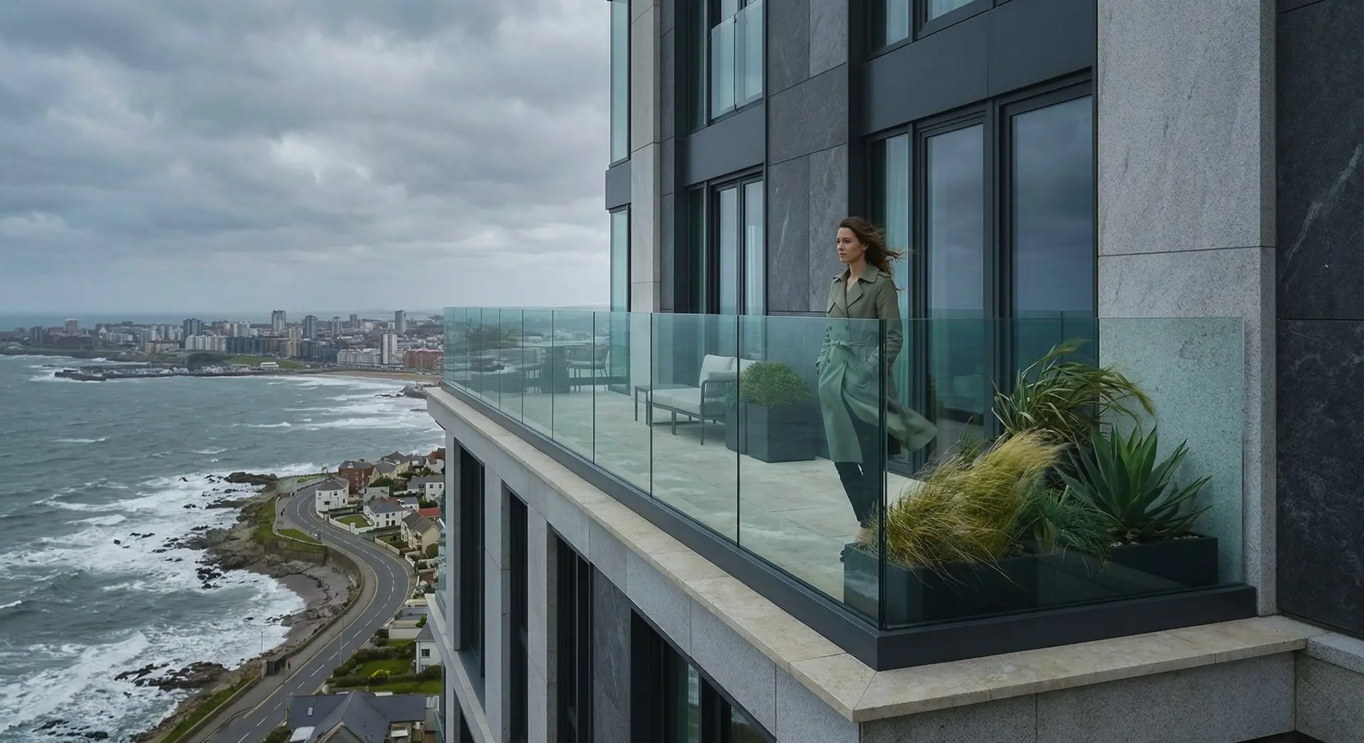 FS 7000 – Glass railing with base profile · Product gallery 4