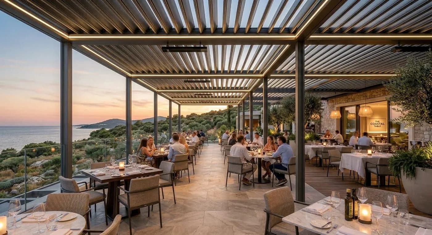 Windlast Pergola berechnen: EN 1991-1-4 für bioklimatische Aluminium-Systeme