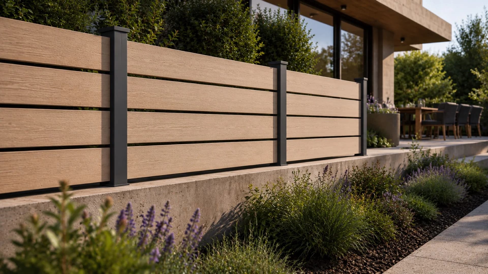 VisioMod Bosco – WPC fence · Product gallery 5