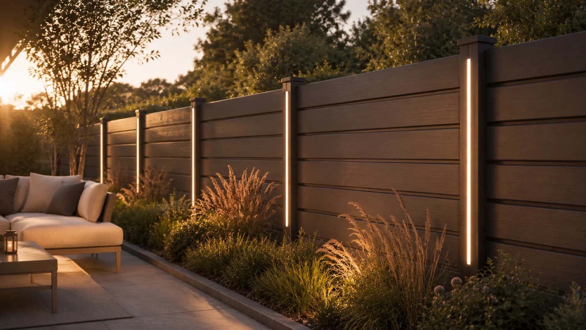 VisioMod Bosco – WPC fence · Product gallery 2