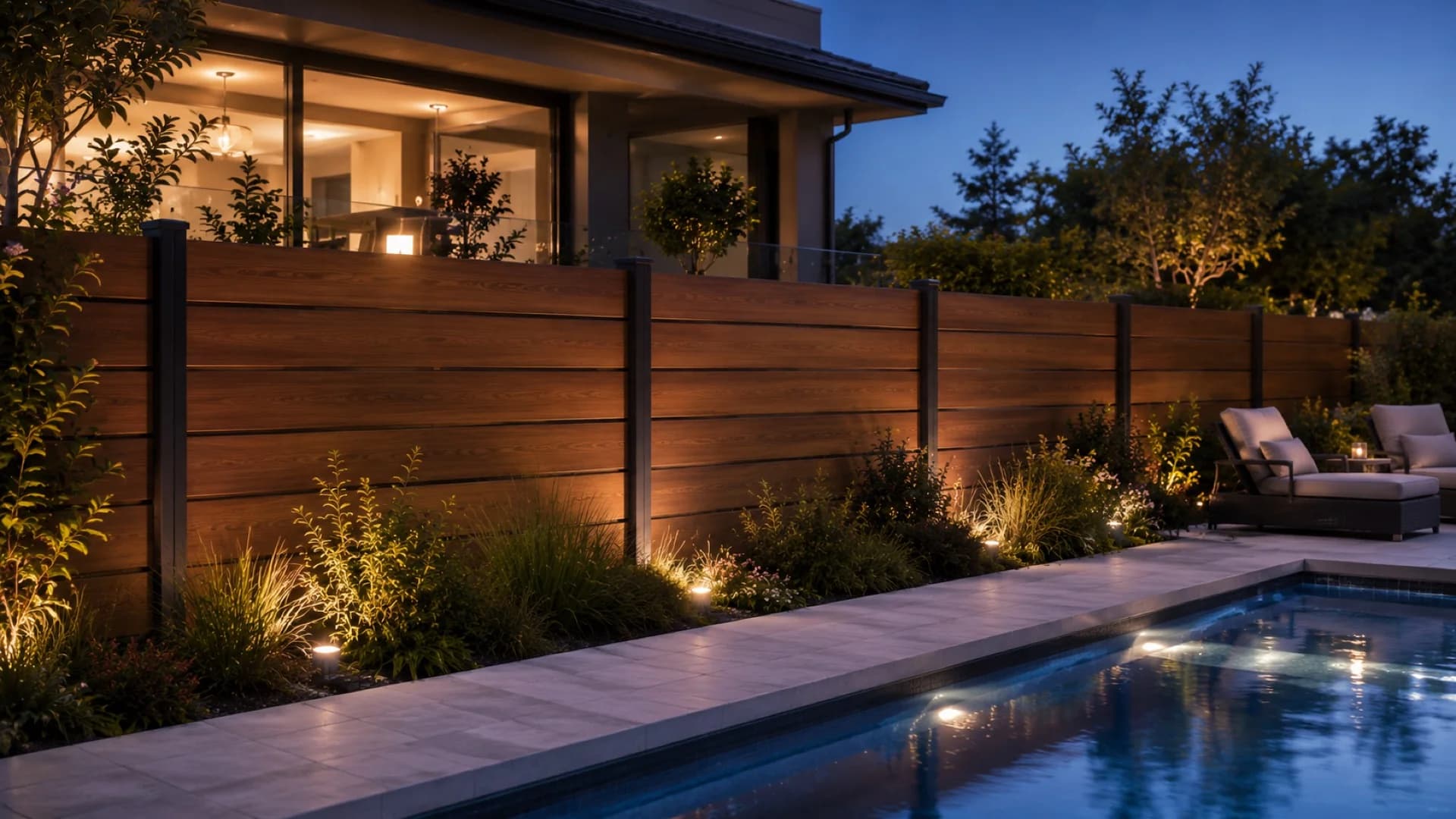 VisioMod Bosco – WPC fence · Product gallery 4