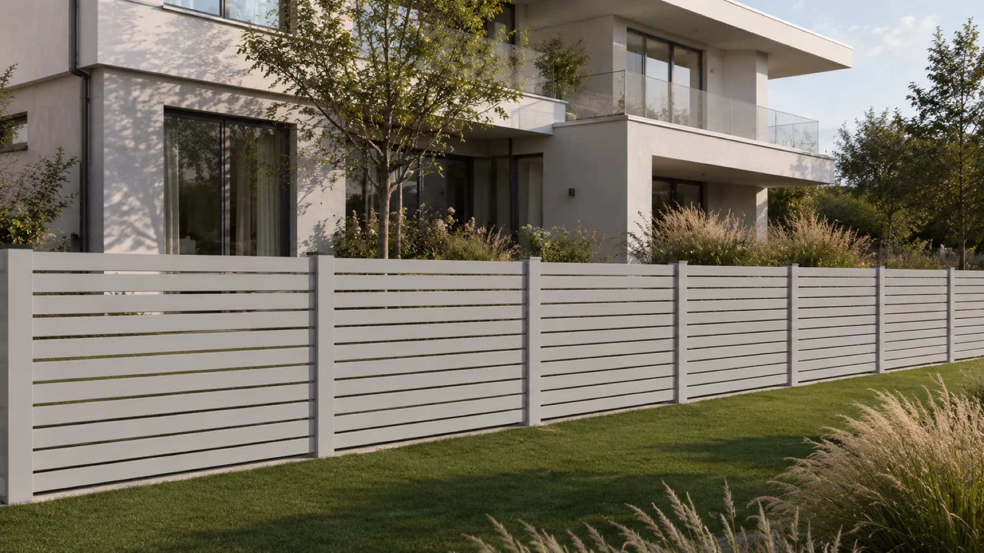 VisioMod Lineo – Gard orizontal din aluminiu · Galerie de produs 5