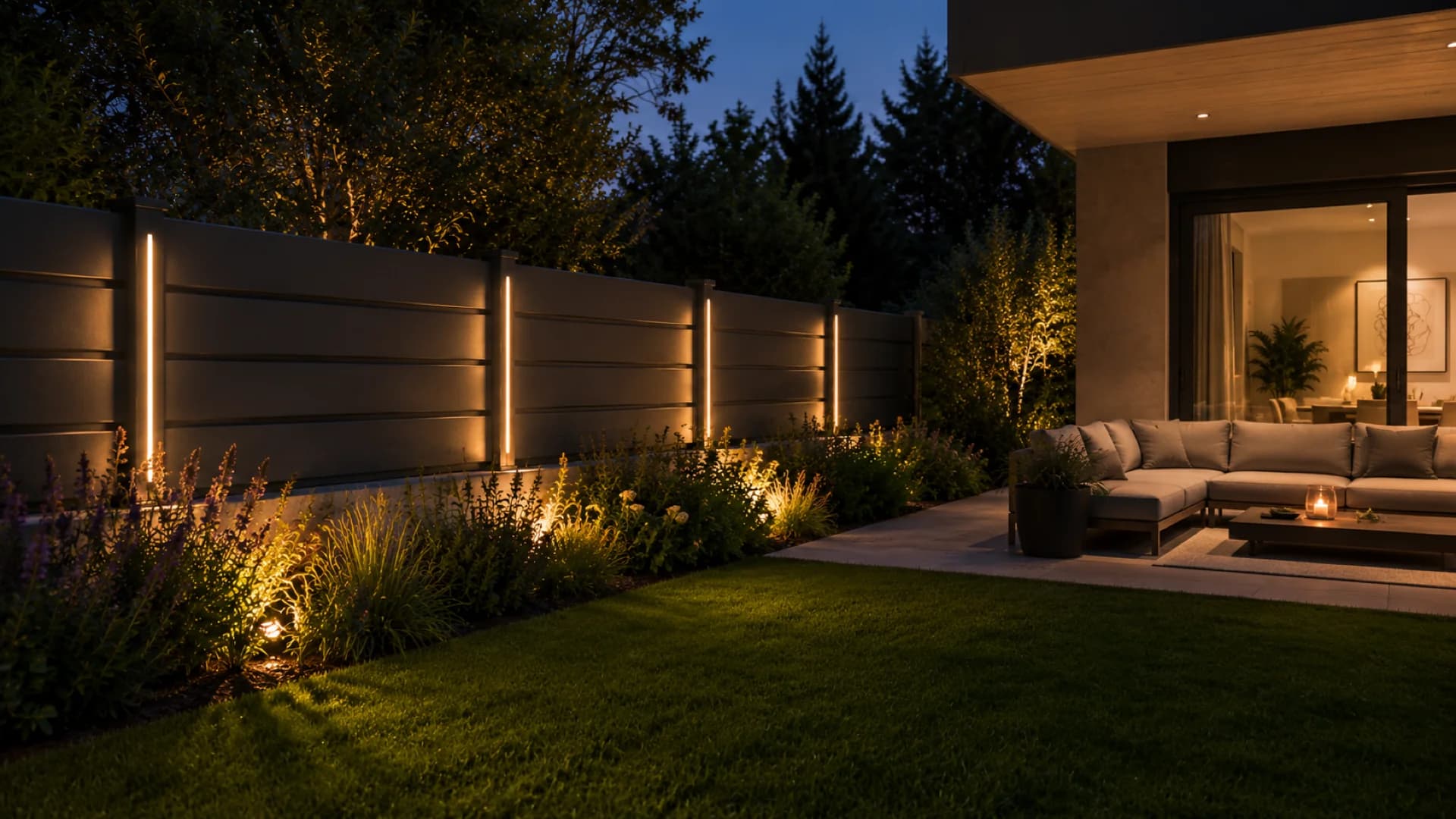 VisioMod Lumina – Iluminat pentru gard · Galerie de produs 5