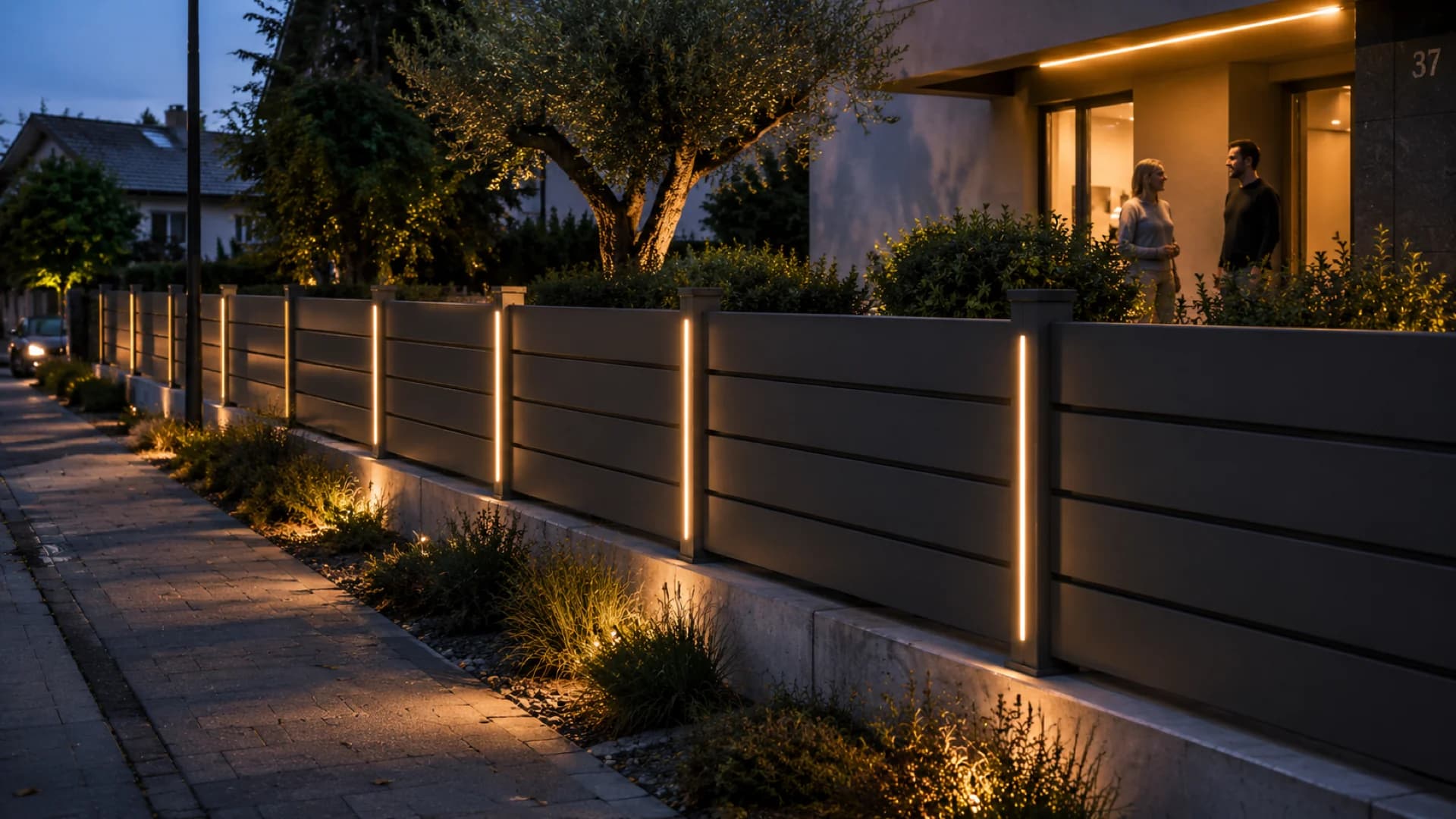 VisioMod Lumina – Iluminat pentru gard · Galerie de produs 2