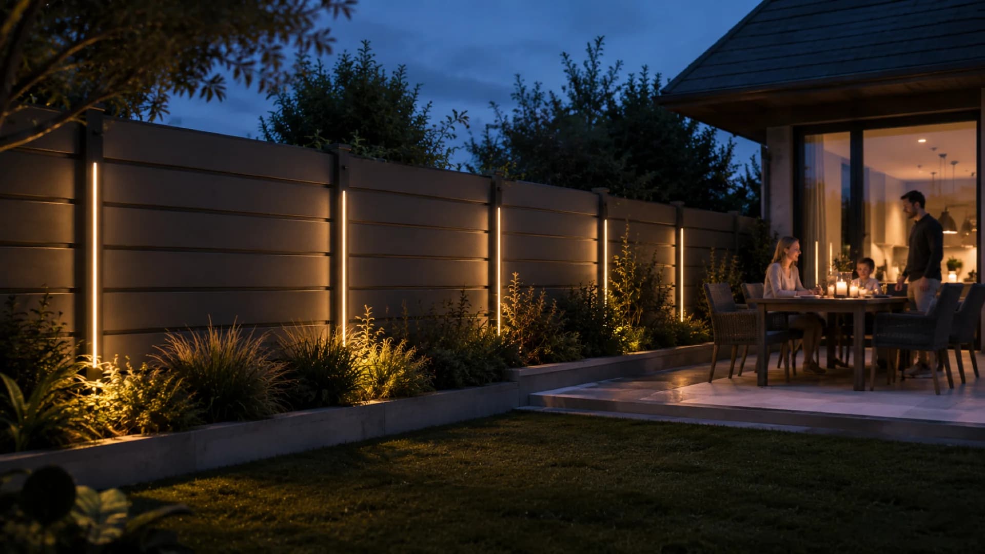 VisioMod Lumina – Iluminat pentru gard · Galerie de produs 3